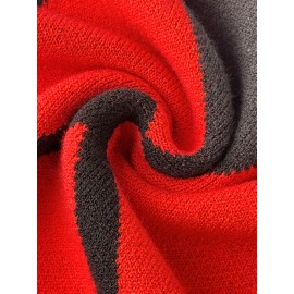 Women's Chic Sweater - Elegant Pullover with Long Flowing Lines, Non-Transparent Winter Sweater for Office, Party, Everyday Outfits - Fall/Winter Women's Fashion Tops, Cute Sweaters, Party Wear, Sophisticated Style, Highquality Knitwear