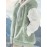 Women'S Plus Size Thick Plush Hooded Coat with Pockets - Solid Color Sporty Winter Jacket, Adjustable Drawstring Hood & Long Sleeves for Autumn & Winter, Cozy Casual Outerwear, Winter Jacket, Cold Weather Apparel, Durable Warmth