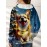 Women'S Plus Size 3D Corgi Christmas Hooded Jacket - Full-Body Printed Cozy Zip-Up Winter Coat with Corgi Face & Paw Print Design, Warm Casual Sweater for Pet Lovers, Holiday Outfit Gift for Corgi Owners (Autumn/Winter) - Long Sleeve Hoodie with Fro