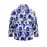 Plus Size, Plus Size Women's Long Sleeve Suit Jacket- Blue Rose Print, Stylish Fall/Winter Fashion for Parties, Art Exhibits, Holidays, and Smart Casual Wear, Plus Size Suit Jacket for Women, Suits for Women Plus Size, Plus Size Jackets for Women Plus Size, Plus Size Jackets for Women  Plus Size Suits for Women Plus Size, Art Event Attire, Holiday Fashion, Elegant Suit, Floral Print Jacket, Durable Fabric, Comfortable Fit, Printed Jacket, Women's Blazer, Office Professionals,